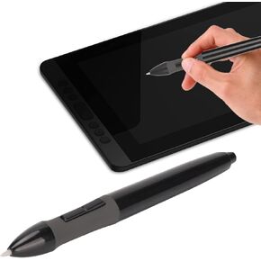 Pen, for Huion GT‑191 GT‑221 PRO GT‑156HD V2 GT‑220 V2, Ergonomic High Sensitivity Digital Pencil, 8192 Level Pressure