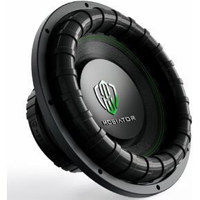 MOBIATOR-12 1600W Max Power Dual 4 Ohm Car Subwoofer, Easy to Install, Black-S224 (MB-S224)