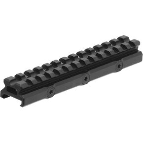 UTG Leapers MT-RSX20MOA Inc Super Slim 20 MOA Elevated Picatinny Mount, 13 Slot, Black