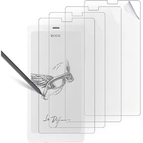 [4 Pack] Screen Protector for Onyx Boox P6 e-Reader 6.13inch, Paper Film,Anti Glare,Anti-Fingerprint,High Light Transmittance,Anti-Glare,Paper Screen Protector for Boox P6 e-Reader