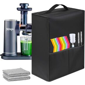 Juicer Cover, Waterproof and Dustproof Cold Press Juicer Dust Cover for Ninja JC151 NeverClog Cold Press Juicer/Masticating Juicer/Cold Press Juicer/Slow Juicer/Juicer/Kitchen Blender/Kitchen tool
