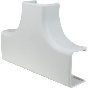 5-Pack of Raceway T-Adapters, 1.38 Inch, White