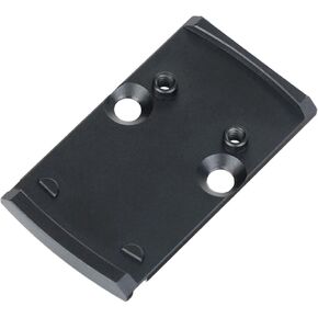 ohhunt RMR to RMS Adapter Plate for RMR Cut Slide Without Thread Post Compatible with Holosun 407K/507K/EPS Carry/EPS/RomeoZero | for RMSC Footprint
