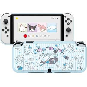 Protective Shell for Switch OLED,Integrated Hard PC Cover Skin Compatible with Switch OLED and Joy Con - DEG