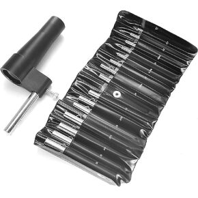 Scope Boresighter Kit from .177 to .50 Caliber Precision Firearm Bore Sighting Optical Bore Sighter Kit with Arbors