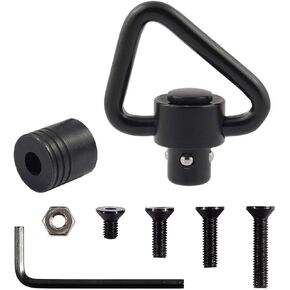 QD Triangles Swivels Mount Quick Detach Loop Base Kit with 4 Screws + 1 nut + 1 Wrench