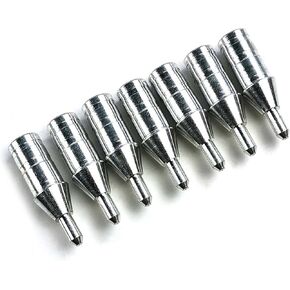 Pin Bushings - Premium 6.2 Anti-Shock Nock Protectors for Arrow Shafts - Compatible with Any Pin Nock - Machined from 7075 Aluminum - Dozen Pack