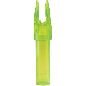 Carbon Express 50259 TCX Nock, Size .203 (Fits PileDrive Pass Thru Extreme 250 & 350), 12-Pack, Clear Green