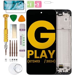 Original LCD Display Assembly for Motorola Moto G Play (2024 Version) XT2413 Screen Replacement kit