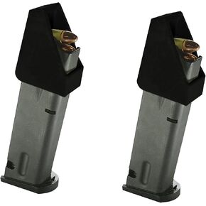 AmeriGun Club Pack of 2 Double Stack Magazine Loader for Many calibers of Pistol Magazines Including 32 auto, 9mm Luger, 22TCM, .357 SIG, .380 ACP, 10mm Auto, .40 S&W, .45GAP .45 ACP (SL2 2 Packs)