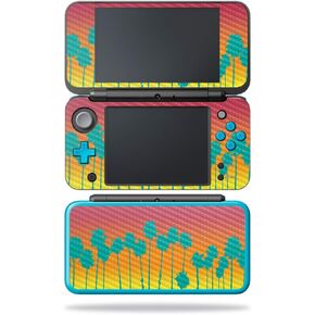 MightySkins Carbon Fiber Skin for Nintendo New 2DS XL - Hyper | Protective, Durable Textured Carbon Fiber Finish | Easy to Apply, Remove, and Change Styles | Made in The USA (CF-NI2DSXL-Hyper)