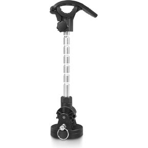 1862051 MKA-55 Electric Steer Trolling Motor Stabilizer Kit with Low Profile Mounting Base, Compatible with Minn Kota Bow-Mount Motors