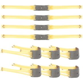 10Pcs Slingshot Replacement Band, Catapult Bands Rubber Band Slingshot 6-Strips Slingshot Rubber Bands Rubber for Slingshot (Length: 32cm/12.6in)
