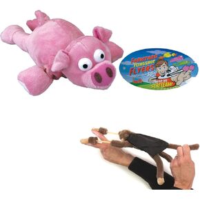 Playmaker Toys Slingshot Flying Pig
