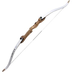 SAS Spirit Jr 54" Beginner Youth Wooden Archery Bow Takedown Kids Boy Girl Women Traditional Both Right Hand and Left Hand