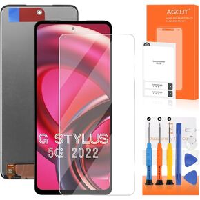 AGCUT for Motorola Moto G Stylus 5G 2022 Screen Replacement for LCD Para Moto G Stylus 5G 2022 Display XT2215 XT2215-2 XT2215-3 Screen Replacement Touch Digitizer Assembly