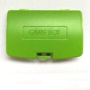 Replacement Battery Door Lid Cover Back Cover Case Shell for Game Boy Color GBC System (Green)