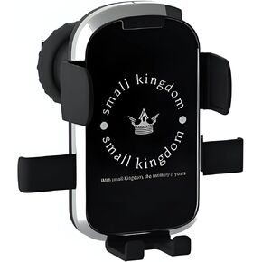SmallKingdom Car Phone Holder – Adjustable Stand, High Stability, Easy Installation, Compatible with 4" to 6.7" Smartphones, Modern Car Mount for Increased Connectivity on The Go