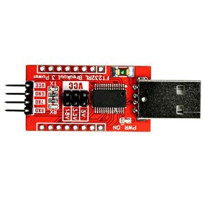 whiteeeen FT232RL USB Type A Male 5V 3.3V 1.8V Breakout Board USB to TTL Module