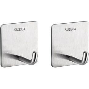 Emergency Fire Blanket Hooks for Fire Blankets, Silver - 1 Pack