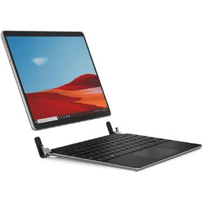 Brydge Microsoft Surface Pro+ Wireless Keyboard with Precision Touchpad | Compatible with Microsoft Surface Pro 8 | Designed for Surface (Platinum)