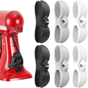 Cord Organizer for Kitchen Appliances 6 Pack Cord Wrap Cord Holder Cable Organiser for Mixer, Blender, Coffee Maker, Pressure Cooker, Air Fryer
