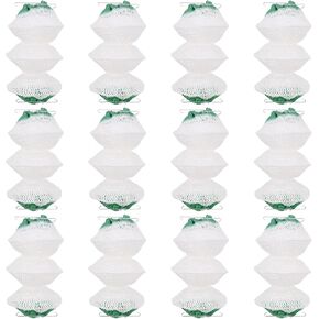 DIVINA VITAE 12Pack Lantern Mantles 3-Layer Gas Lamp Mantles Accordion Shape Propane Lantern Mantles with 2 Install Clip, Gas Lantern Mantles for Outdoor Camping Lights Gas Lantern Kerosene Lantern