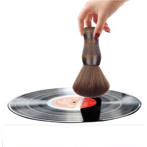 vinyl brush for records Record cleaning brush Antistatic recording brush Rotating disc Vinyl recording LP CD Cleaning anti-static brush Camera brush Lens brush Display brush