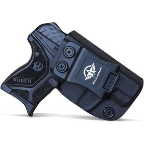 Ruger LCP 2 Holster IWB Kydex Holster Custom Fit: Ruger LCP II/LCP 2 Pistol - Inside Waistband - Adj. Cant Retention - Cover Mag-Button - No Wear - No Jitter