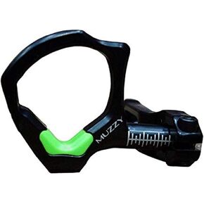 Muzzy Mantis II Bowfishing Arrow Rest, Anodized Aluminum Frame, Full Containment Spring Loaded Trap Door, Black