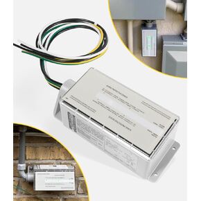FS140 Surge Protection Device, Whole House Surge Protector Rated for 140,000 Amps for 120/240V Load Center & Breakers, Fit for Siemens Electric Box, Protects Smart Appliances, Indoor/Outdoor Use