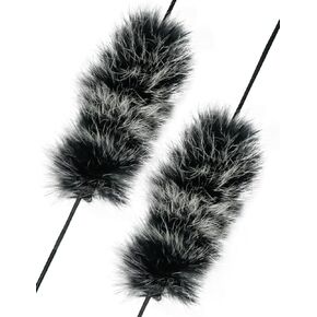 longbowmaker Archery String Silencer Recurve Bow Dampener Bow Stabilizer Beaver Balls/Otter Hide Bowstring Silencer