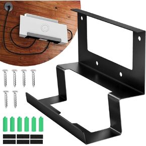 Starlink Gen 3 Wall Mount, All in One Starlink Mounting Kit for Starlink Router and Power Supply Holder for Gen 3 and V3, Starlink Gen 3 Accessories