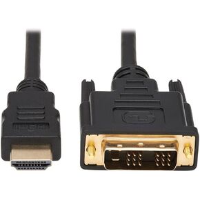 Tripp Lite Safe-IT HDMI to DVI Cable DVI-D Single Link 6ft (P566AB-006)