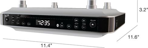 Ilive IKBC384S Bluetooth تحت راديو الخزانة مع مشغل الأقراص المضغوطة in Kuwait