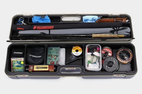 Norfork Expedition Fly Fishing Rod & Reel Travel Case – up to six Rods (9′ 6″), Reels, and Gear Cases (Cobalt Blue) in Saudi Arabia