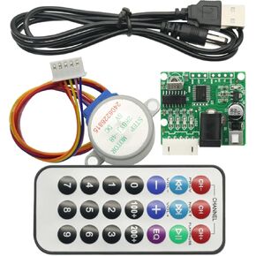 DC 5V ULN2003 DIY Stepper Motor Driver Board 28BYJ48 Infrared Remote Control