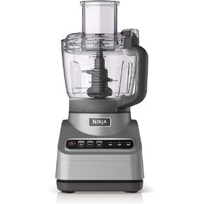 Ninja Professional Plus Food Processor 850-Watts With Auto-iQ Preset Programs Chop Puree Dough Slice Shred With a 9-Cup Capacity and a Silver Stainless Finish (BN600C) - Canadian Version