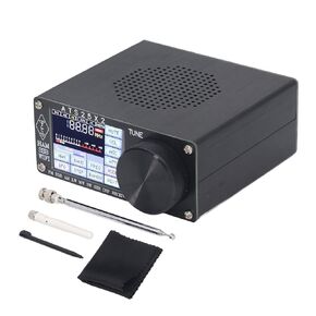 Original ATS25X2, All Band Dsp Radio Receiver with 2.4 and 2000mAh Battery, DSP Shortwave Multi Modes with Spectrum Scanning FM LW MW SSB for Outdoor