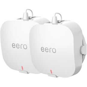 Professional Wall Mount for eero Pro 6/6E - Enhanced Cooling Design, Zero Signal Loss, Power Cable Management, Complete Installation Kit! (1 Pack)