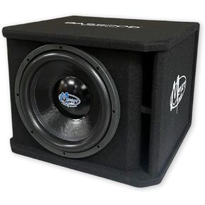 MENACE AUDIO® Single 12" 1300 Watt Loaded Subwoofer Enclosure