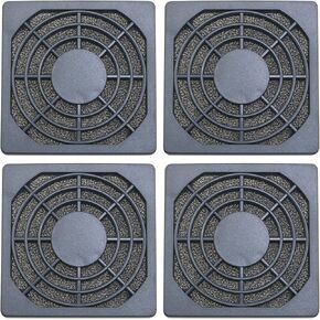 4PCS Cooling Fan Mesh Cover Ventilation Filter Mesh 6cm Plastic Dust Mesh Chassis Cabinet Dust Mesh Cover Industrial Fan Protection Mesh for Computer Case Fan Dust Protection Speaker Grille