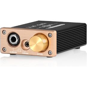 Douk Audio U3 PRO HiFi Mini Class A Headphone Amplifier – High-Power Desktop Amp for 18-600Ω Headphones, 1500mW Output, 3.5mm & 6.35mm Jacks, DC 5V