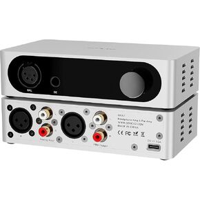 youyeetoo SONCOZ QXA1 Fully Balanced Headphone AMP and Pre-AMP (Sliver)