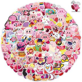 102pc Cute Cortoon Game Stickers，Cartoon Stickers for Water Bottles，Cartoon Laptop Sticker，Gifts Cartoon Stickers，Vinyl Waterproof Sticker for Bumper，Water Bottles，Computer，Phone，Hard hat，Car Decal