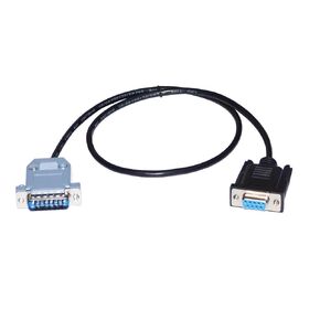 DB9 Female to DB15 Male Adapter Cable for FBE Yonghong MC Series PLC FP-232P0-9F-150 Programming Cable(1.5 Meters)