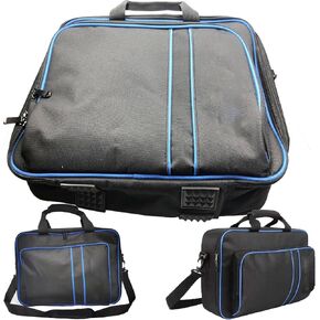 Carrying Case Compatible with PlayStation5 Console Travel Bag for PlayStation5, Shockproof Game System Protective Travel Case for PS5 Console and Accessories