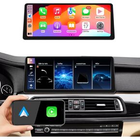 Ultra Narrow 12.3 Inch 1920 * 720 Car Radio for BMW 7 Series F01 F02 2009-2012 CIC Carplay Android Auto Multimedia Audio Stereo Touch Bluetooth Mirror Link (Linux CIC System)