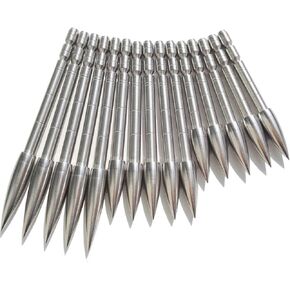 12 Pcs Archery Field Points 100/120/150/200 Grain Insert Points Archery Bullet Points Target Practice Tips for ID 4.2mm Shaft