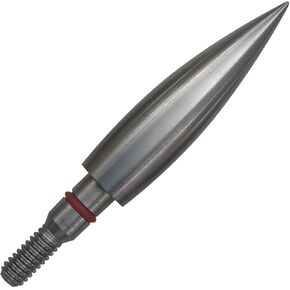 5/16″ 200 Grains Field Points arrowheads, Stainless Steel Archery Target Bullet Point Sharp Targethead Screw in Broadheads (1 Dozen 12 PCS) (5/16″200Grain, 5/16″)